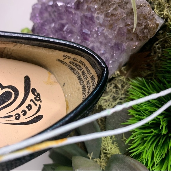 the children’s place black shimmer bow ballet flat toddler shoes new w tags - Picture 3 of 8